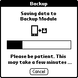 Backup Progress