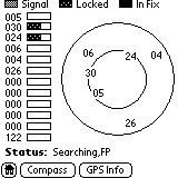 Satellite status