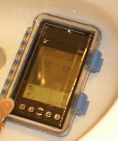 Otter Box under water!